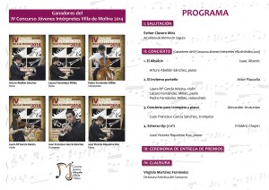 Programa de Mano - Interior